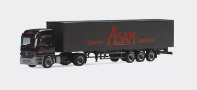 MB Actros L Curtain Canvas Semi 
