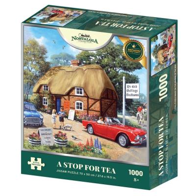 A Stop For Tea Nostalgia Collection Jigsaw Puzzle 1000pc