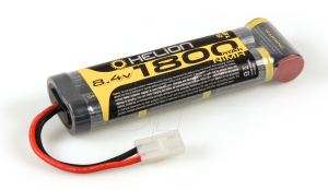 8.4V 1800 mAh Stick Batt w/Tamiya plug