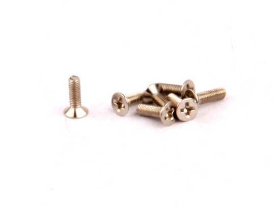 Flat Head Philips M3x10mm screws