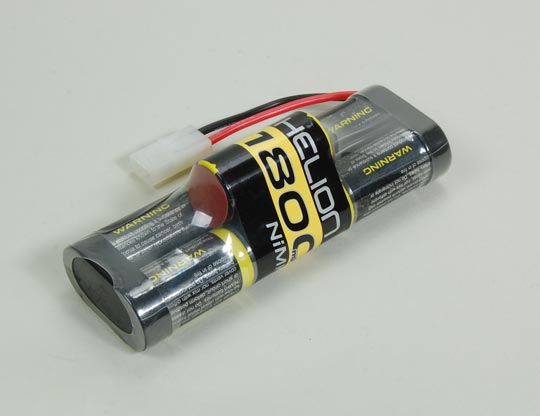 8.4v 1800 mAh Hump Pack, Tamiya plugs