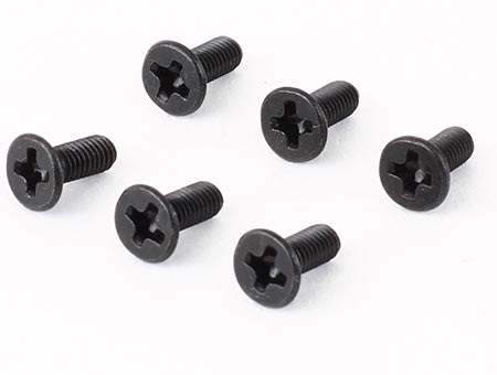 Flat Head M3x8mm screws (6 pce)