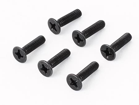 Flat Head M3x12mm screws (6 pce)