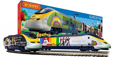 The Beatles 'Yellow Submarine' Eurostar Train Set