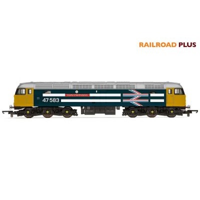 RailRoad Plus BR, Class 47, Co-Co, 47583 ‘County of Hertfordshire’ - Era 7