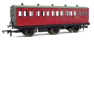 BR, 6 Wheel Coach, 3rd Class, E31085 - Era 4