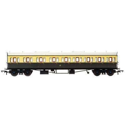 GWR, Collett 57' Bow Ended E131 Nine Compartment Composite (Left Hand), 6626