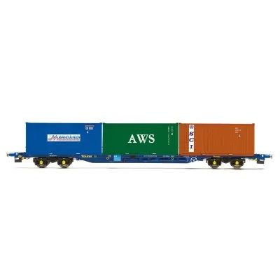 Touax, KFA Container Wagon with 3 x 20' Containers - Era 11