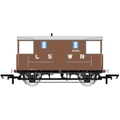 LSWR, 20T 'New Van' Goods Brake Van, 5359 - Era 2