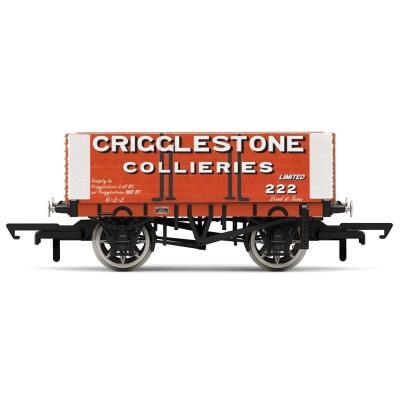 Crigglestone Collieries, 6 Plank Wagon, No. 222 - Era 2/3