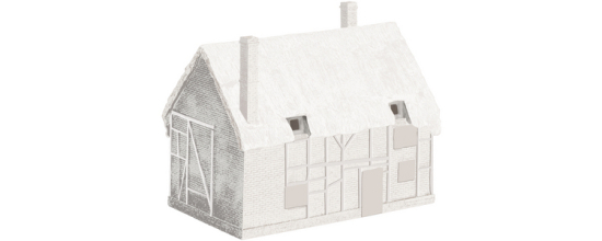 Thatched cottage (unpainted)