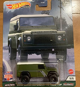 Land Rover Defencer 110 Hard Top - Green/white