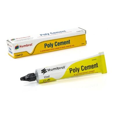 Polystyrene Cement Humbrol 12ml tube