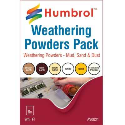 Weathering Powders Mixed Pack - 6 x 9ml