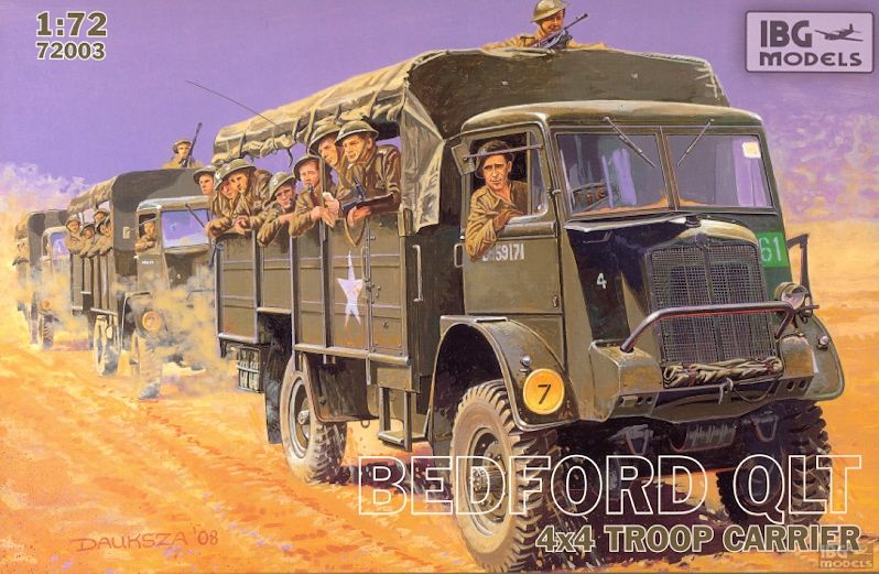 1/72 Bedford QLT 4x4 Troop Carrier
