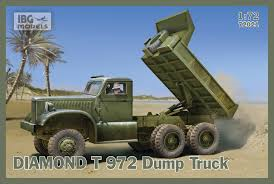1/72 Diamond T972 Dump Truck