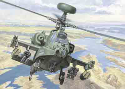 1/72 AH64D Longbow Apache