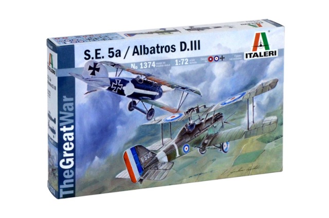 ***1/72 Albatross D.III and S.E.5a