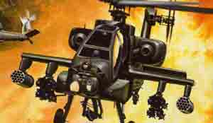 1/72 AH64 Apache Helicopter