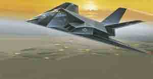 1/72 F117A Stealth Fighter