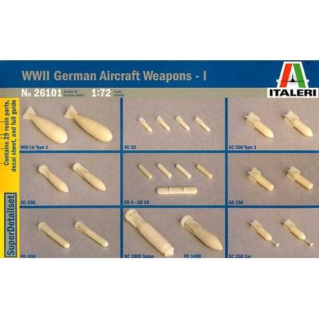 1/72 German Aircraft Bombs Part 1