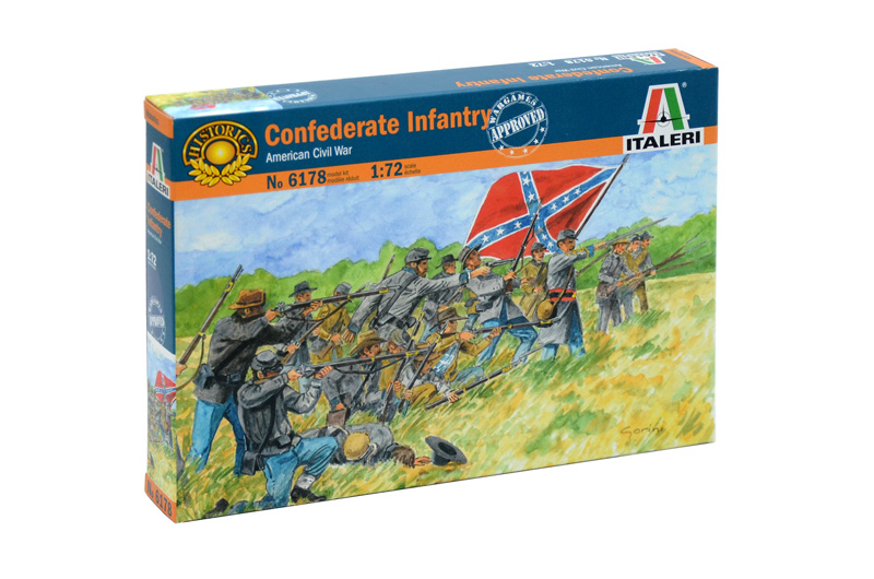 1/72 Confederate Infantry ACW