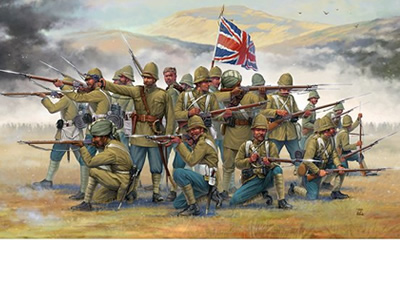 1/72 British Infantry and Sepoys