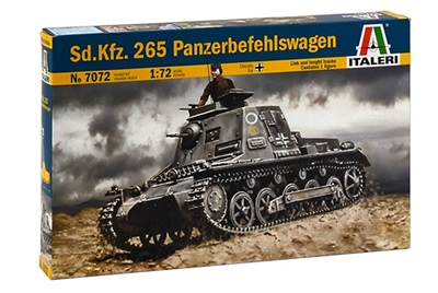 1/72 Sd.Kfz..265 Panzerbefehlswagen