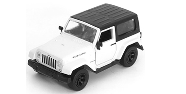 1/32 2014 Jeep Wrangler - Hard Top White