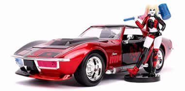 1/24 1969 Corvette Stingray With Harley Quinn