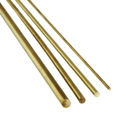 .114 Solid Brass Rod (2 pce)