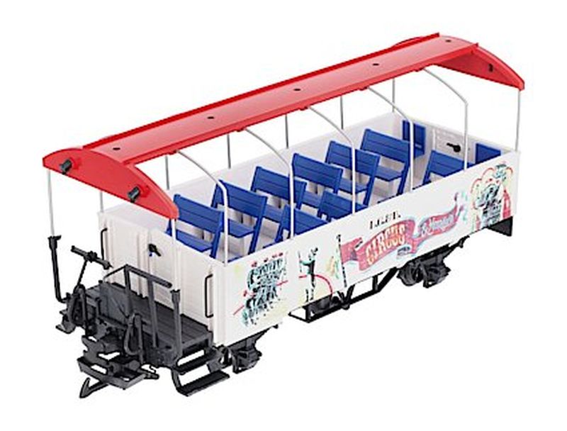 LGB G Scale Open Air Circus Passenger car
