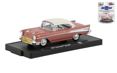 1/64 1957 Chevy Bel Air Coral/White