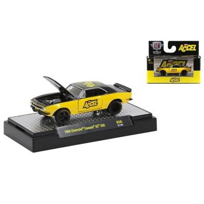 1/64 1968 Chevrolet Camaro SS 350 Yellow/Black