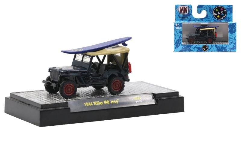 1/64 1944 Willys MB Jeep - black
