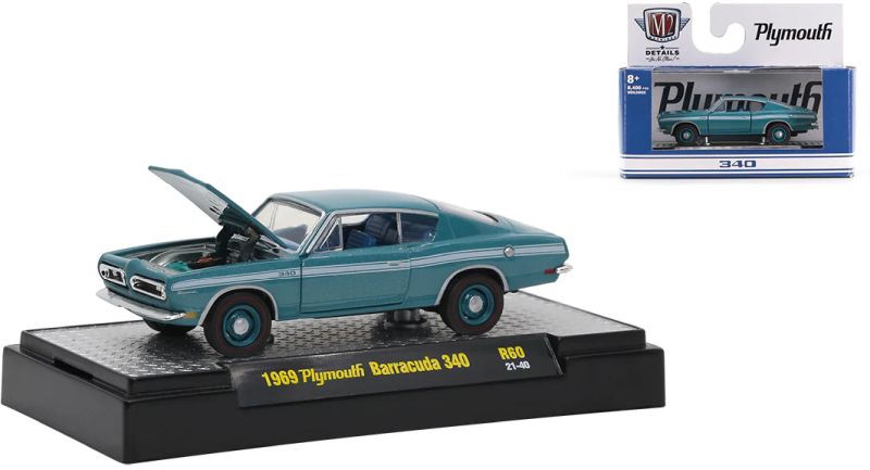 1/64 1969 Plymouth Barracuda 340