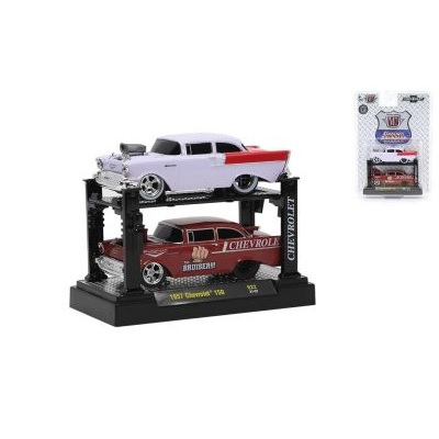 1/64 1957 Chevrolet 150 Twin Pack