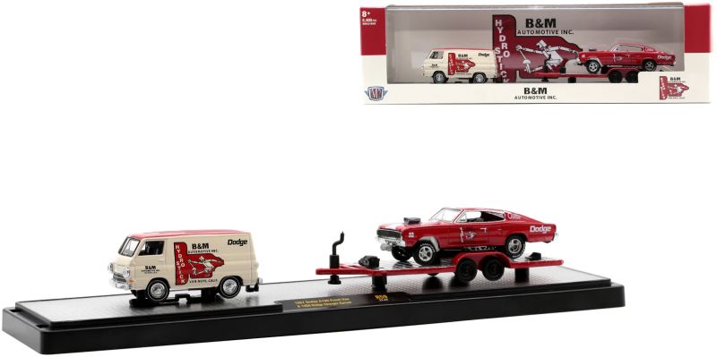 1/64 1967 Dodge A100 Panel Van & 1966 Dodge Charger