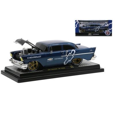 1/24 1957 Chevrolet 150 Sedan Dark Blue