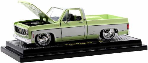 1/24 1973 Chev Cheyenne 10 Green/white