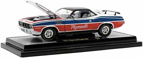1/24 1971 Plymouth Cuda 441 - blue/red