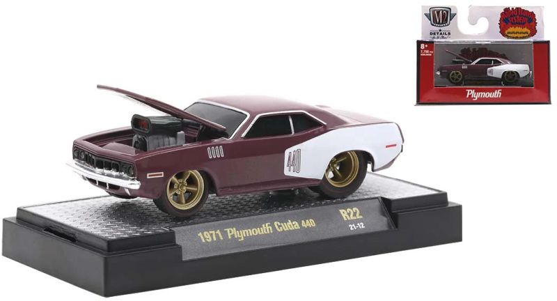 1/64 1971 Plymouth Cuda 440