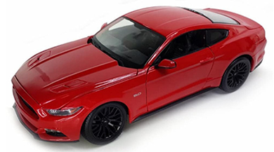1/18 2015 Ford Mustang Coupe - Red