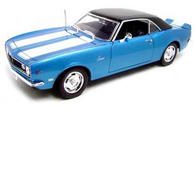 1/18 1968 Chevrolet Camaro Z28 Coupe - blue