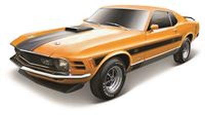 1/18 1970 Ford Mustang Mach 1 Orange