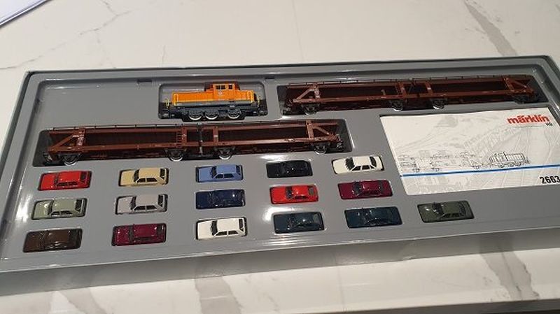 Marklin HO Digital Car Transporter set