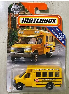 matchbox gmc school bus