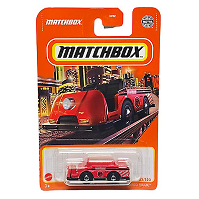 #23 MBX Mini Cargo Truck - red 