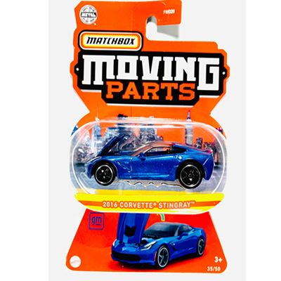 #35 2016 Corvette Stingray - met.blue Moving parts