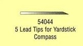 5 Lead Tips for Yardstick Compass